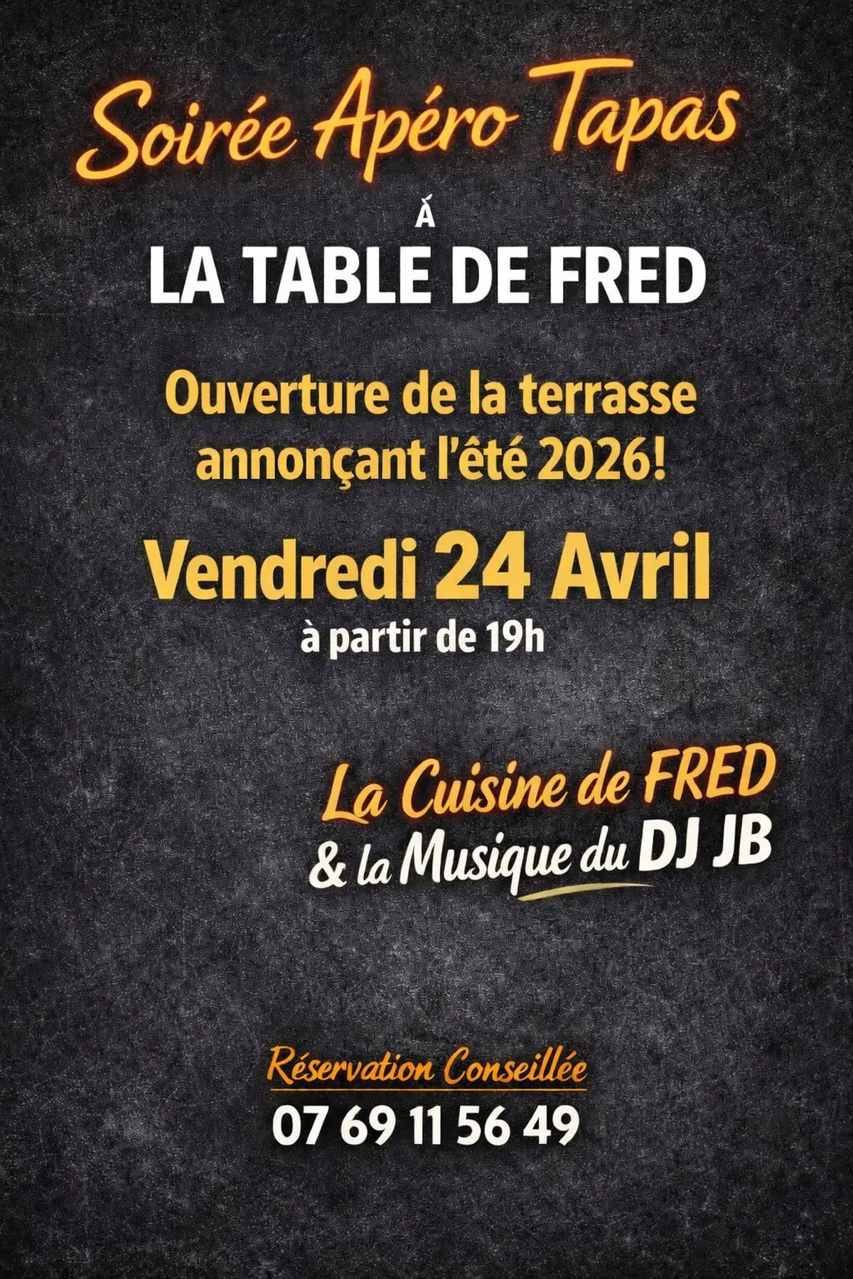 Soirée Apéro Tapas