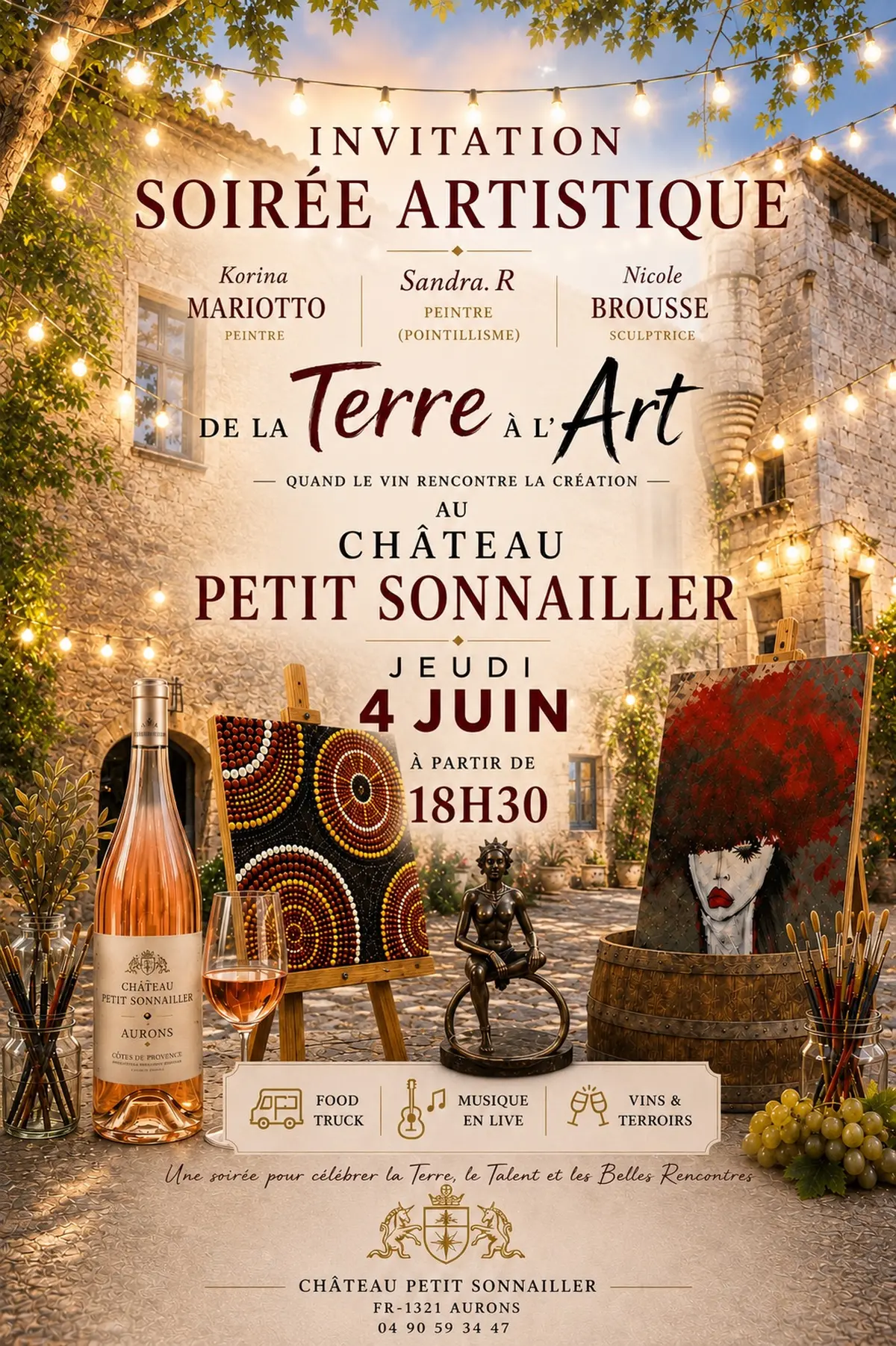 Soirée artistique au Petit Sonnailler