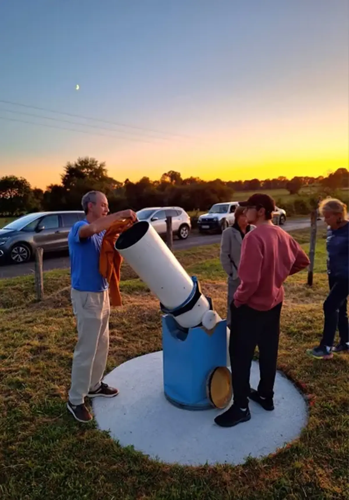 Soirée astronomie avec Ciel en Carladez