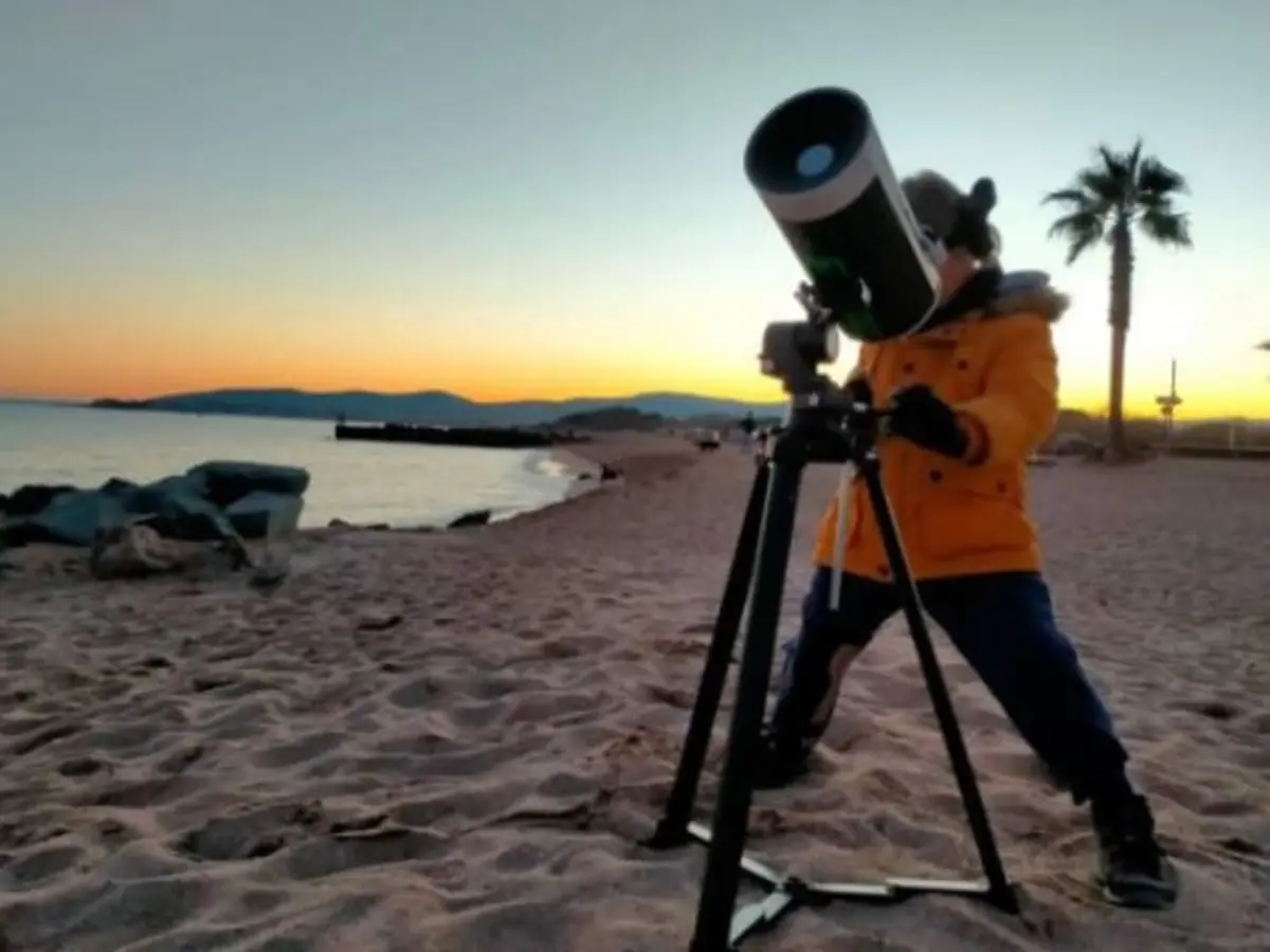 Soirée astronomie en bord de mer à Fréjus (83)