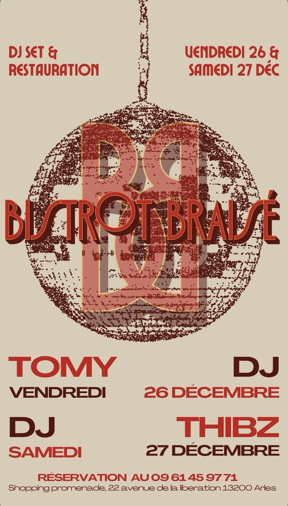 Soirée au Bistrot Braisé