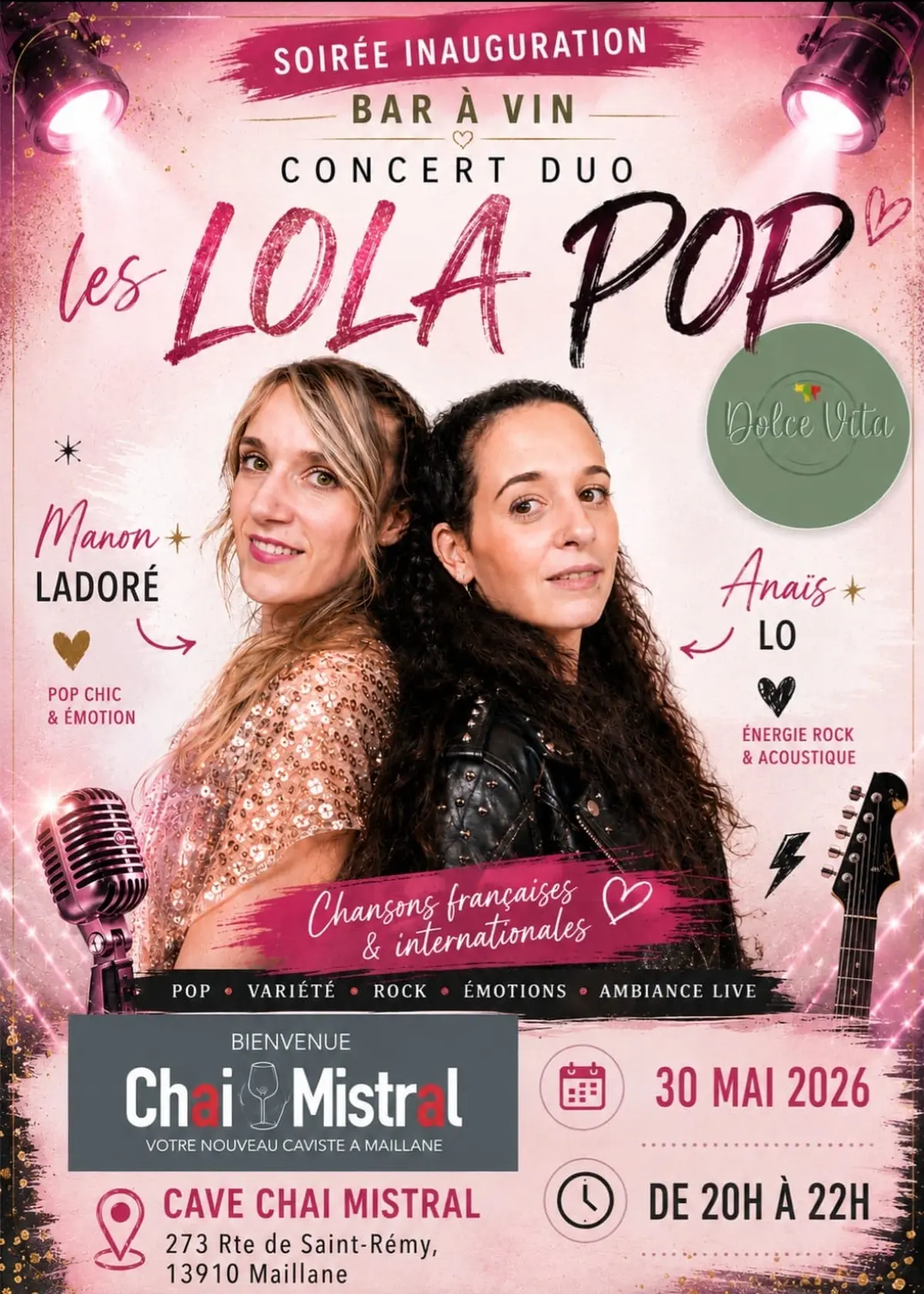 Soirée au Chai Mistral