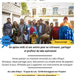 Soirée au Labo d'Aqui