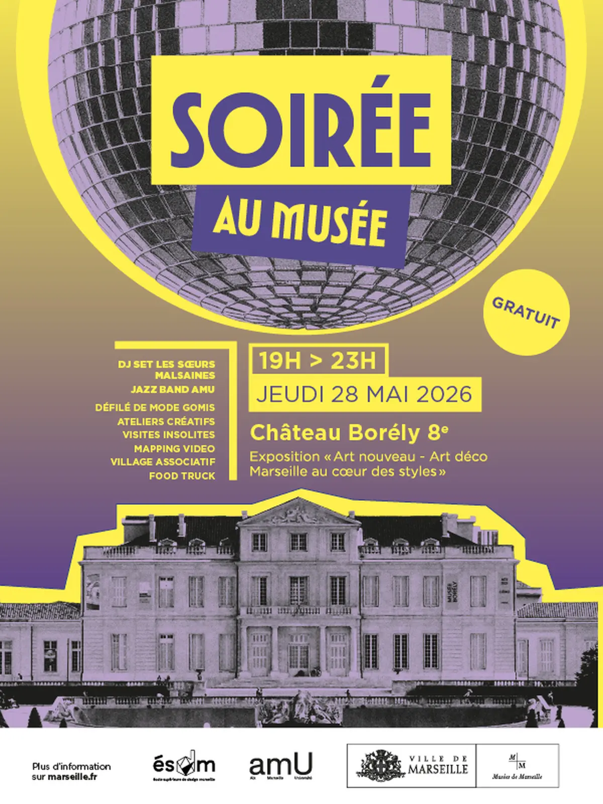 Soirée au Musée - Château Borély