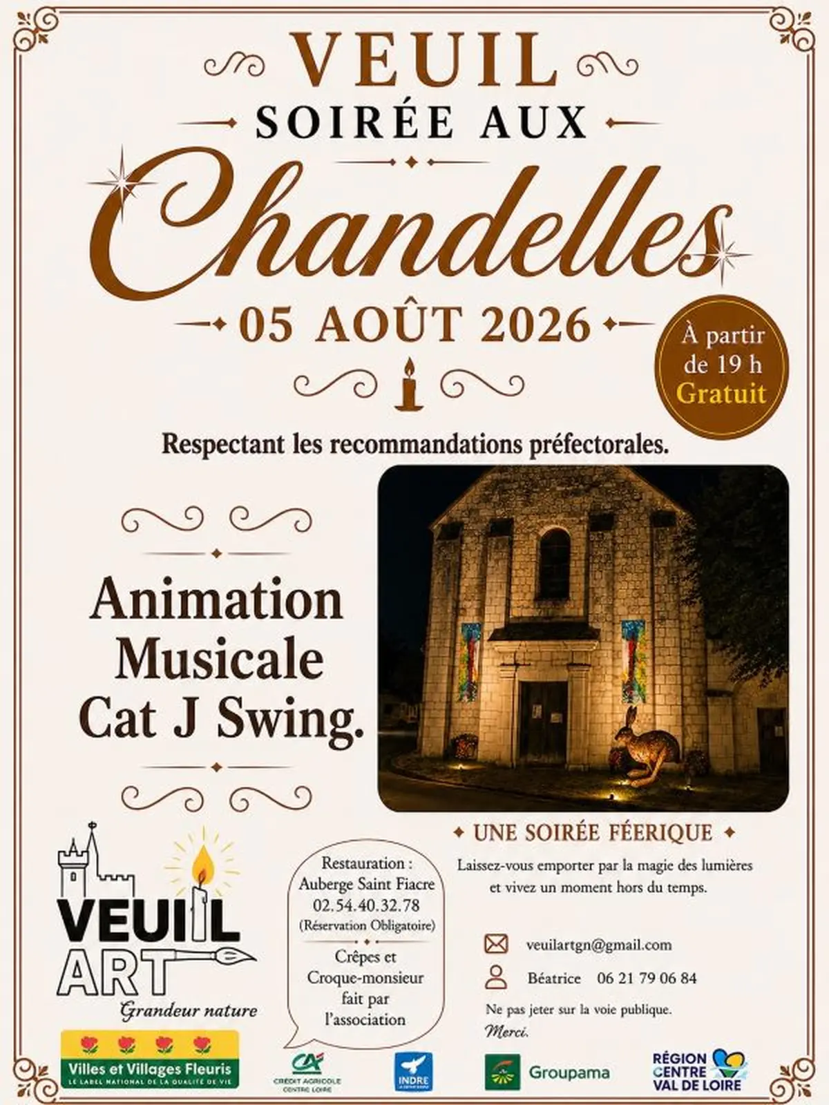 Soirée aux Chandelles