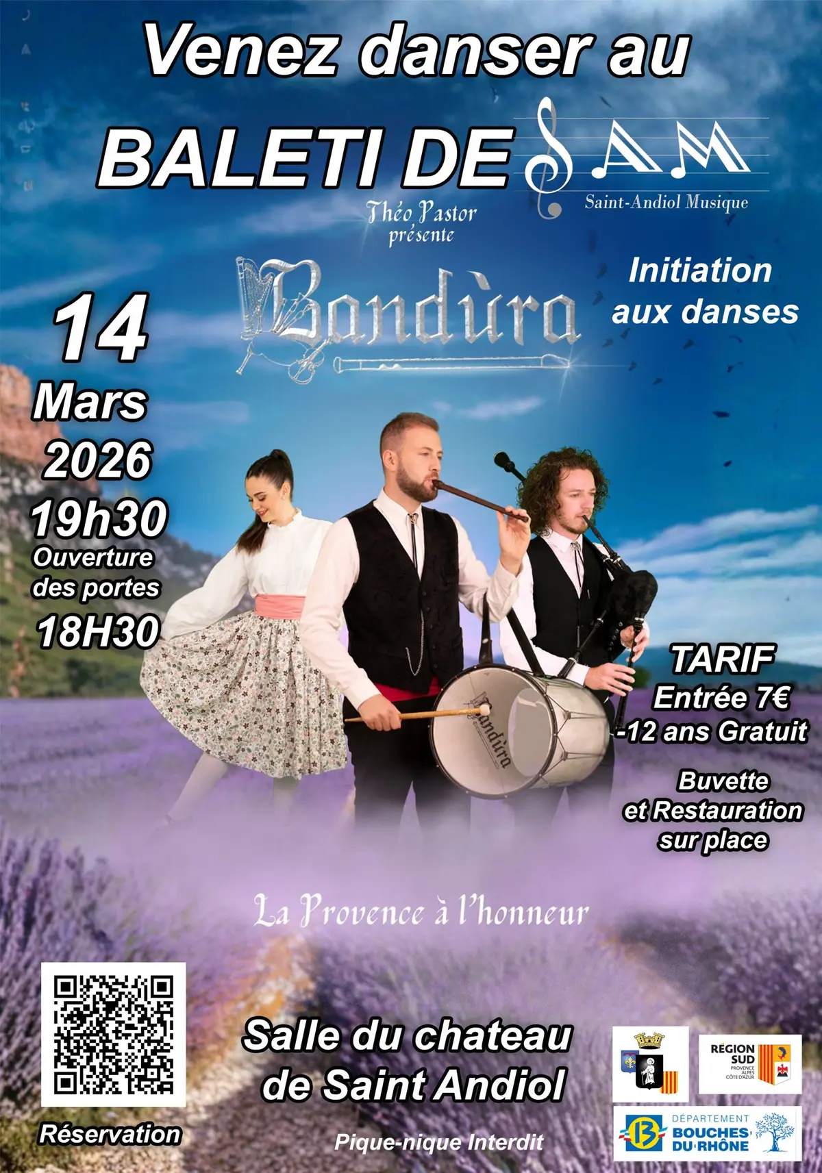 Soirée Baleti de l'association SAM avec Bandura