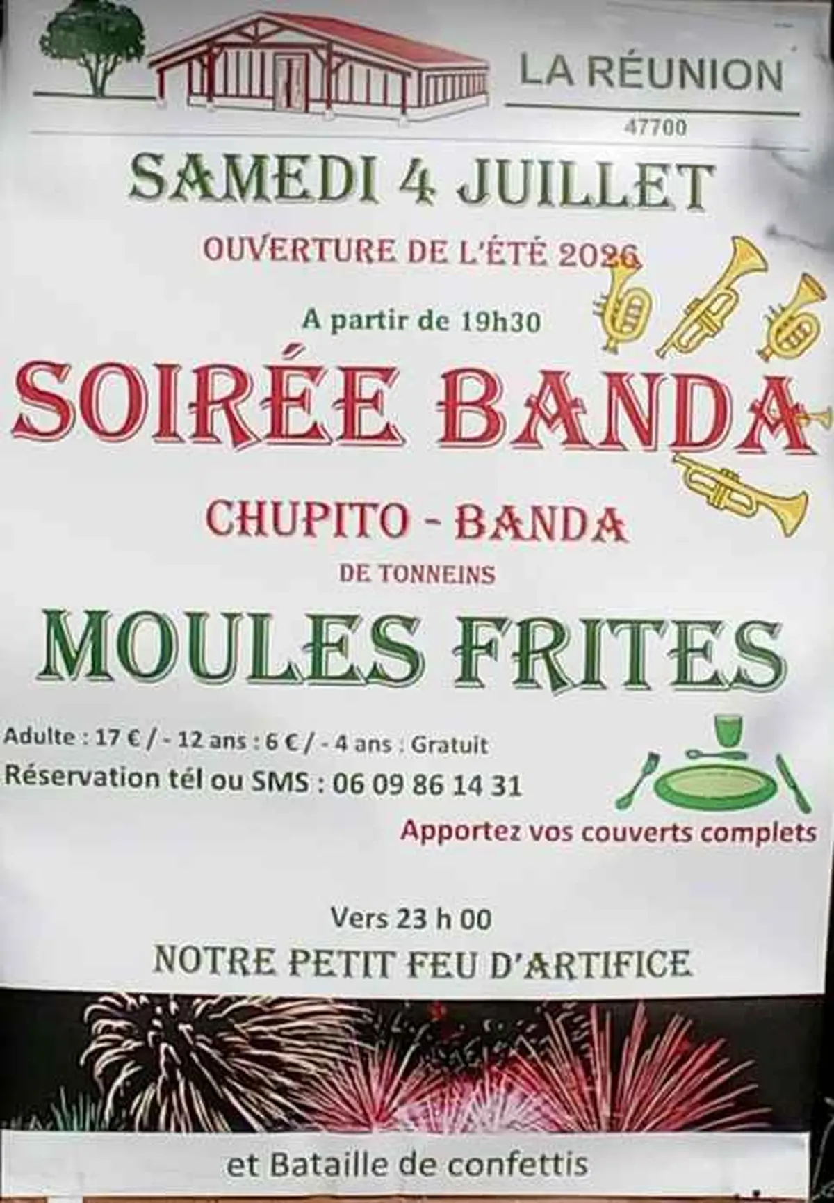 Soirée banda