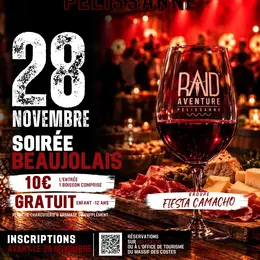 Soirée Beaujolais du RAID Aventure