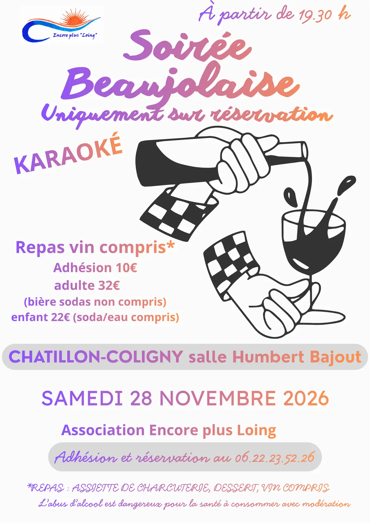 Soirée Beaujolais-karaoké