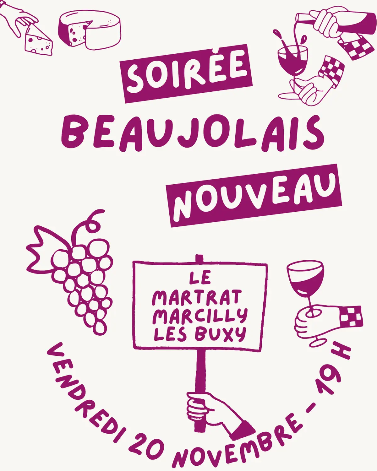 Soirée Beaujolais nouveau