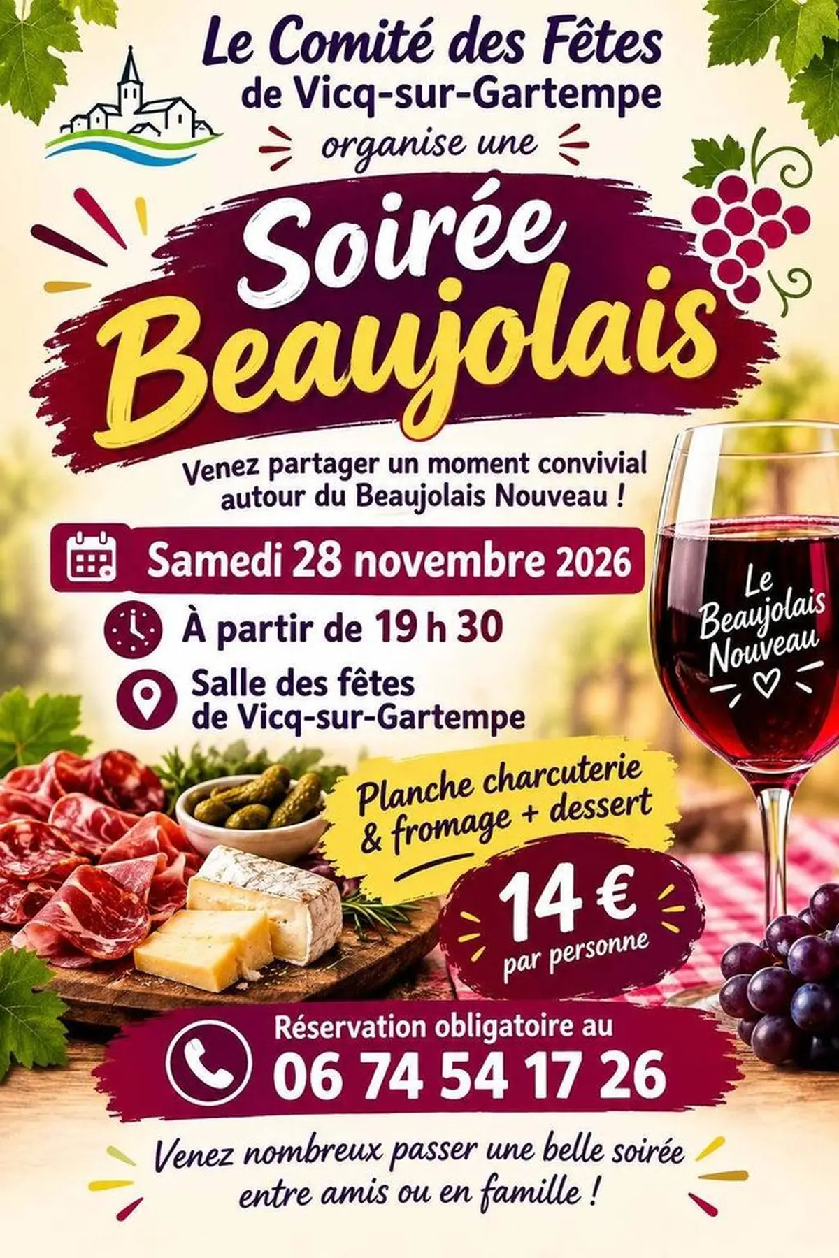 Soirée beaujolais nouveau