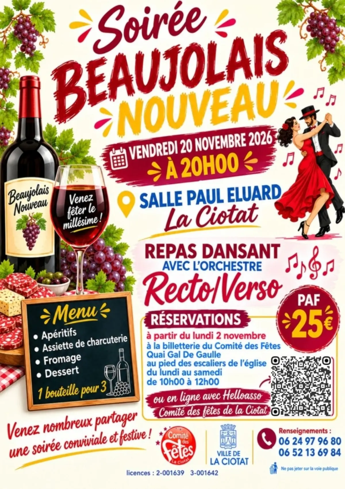 Soirée Beaujolais Nouveau