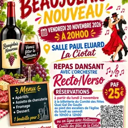 Soirée Beaujolais Nouveau