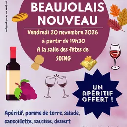 Soiree Beaujolais Nouveau