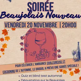 Soirée Beaujolais Nouveau