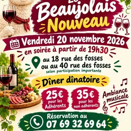 Soirée Beaujolais nouveau