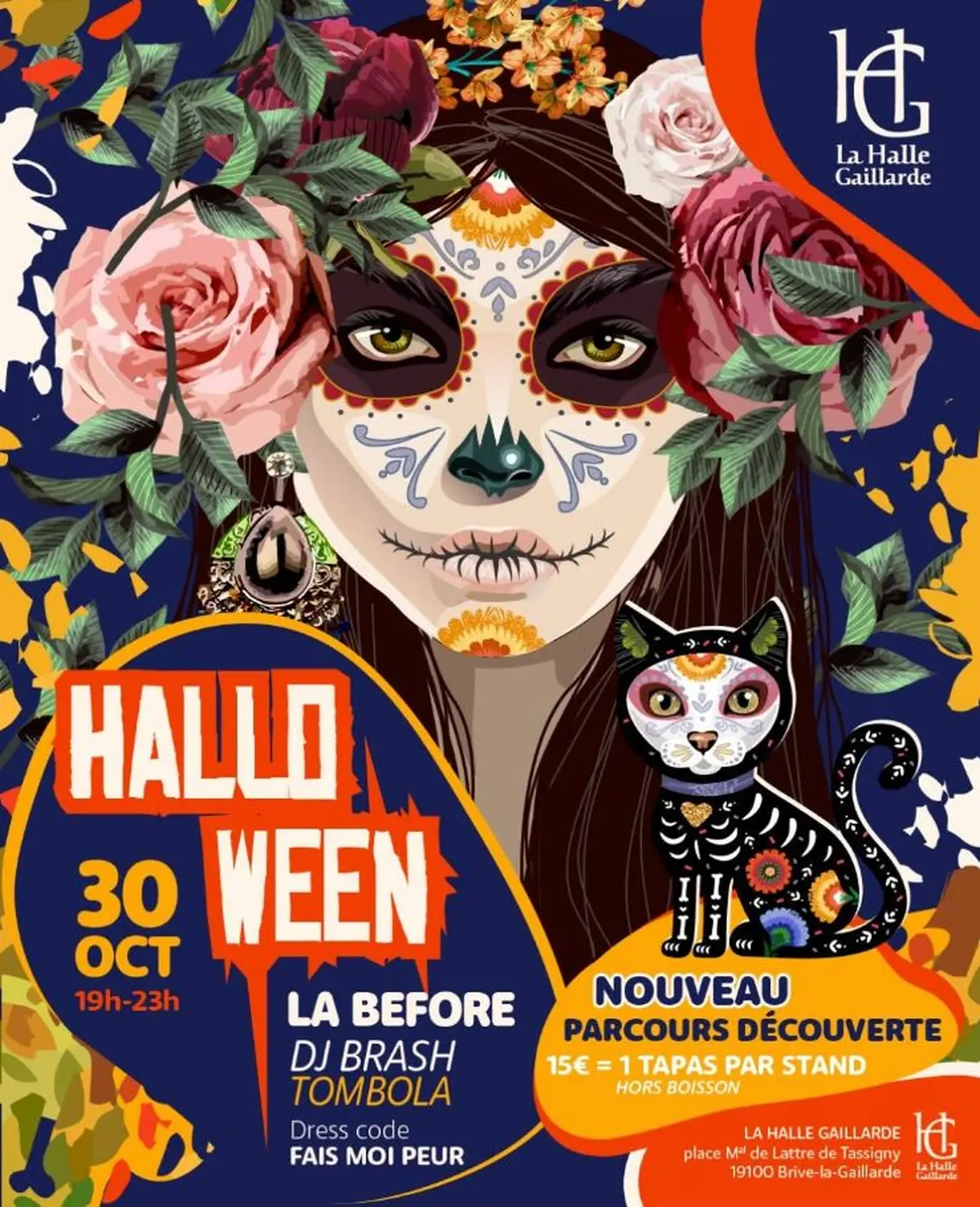 Soirée Before Halloween à La Halle Gaillarde