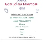 Soirée Beujolais Nouveau - La Joie de Vivre