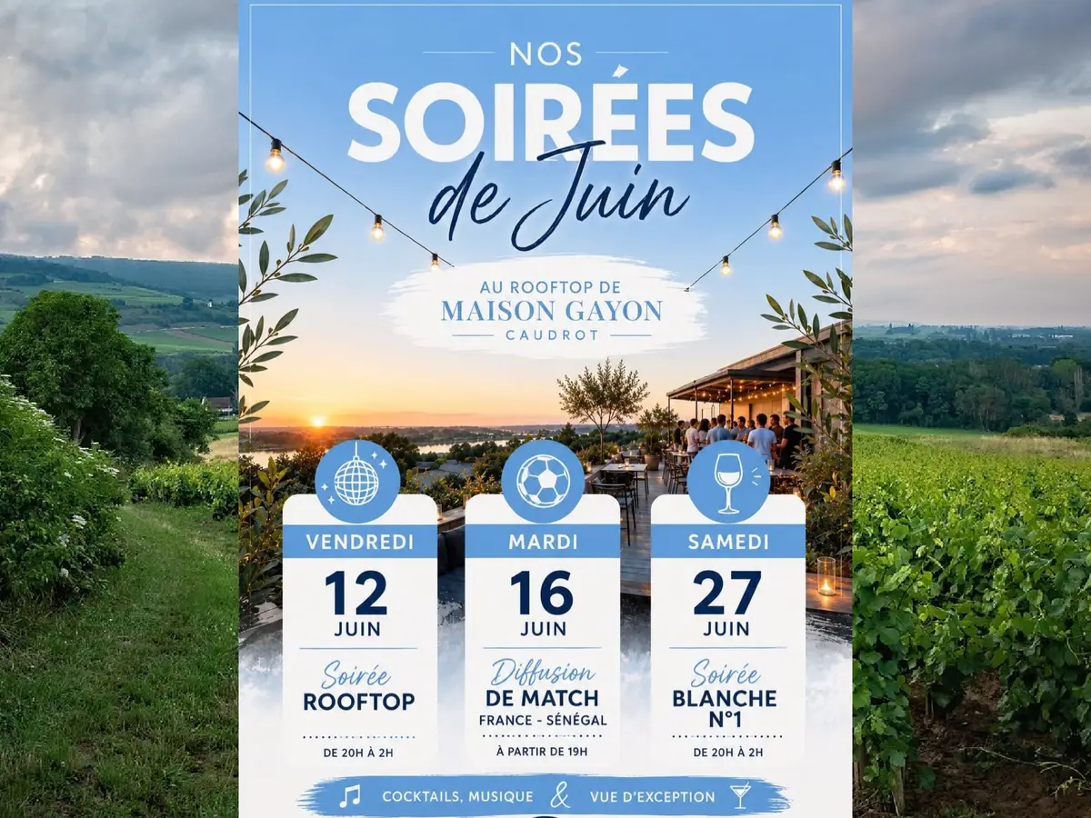 Soirée Blanche au château Gayon