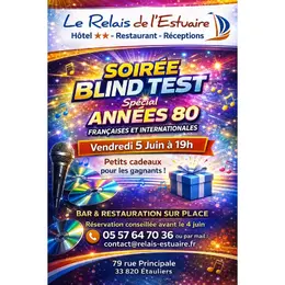 Soirée Blind Test au relais de l'estuaire