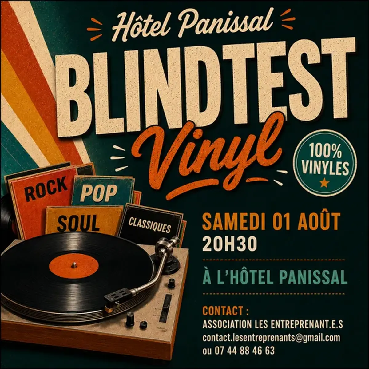 Soirée Blind-Test Vinyl
