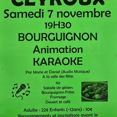 Soirée Bourguignon