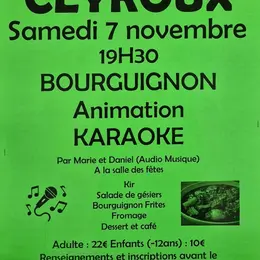 Soirée Bourguignon