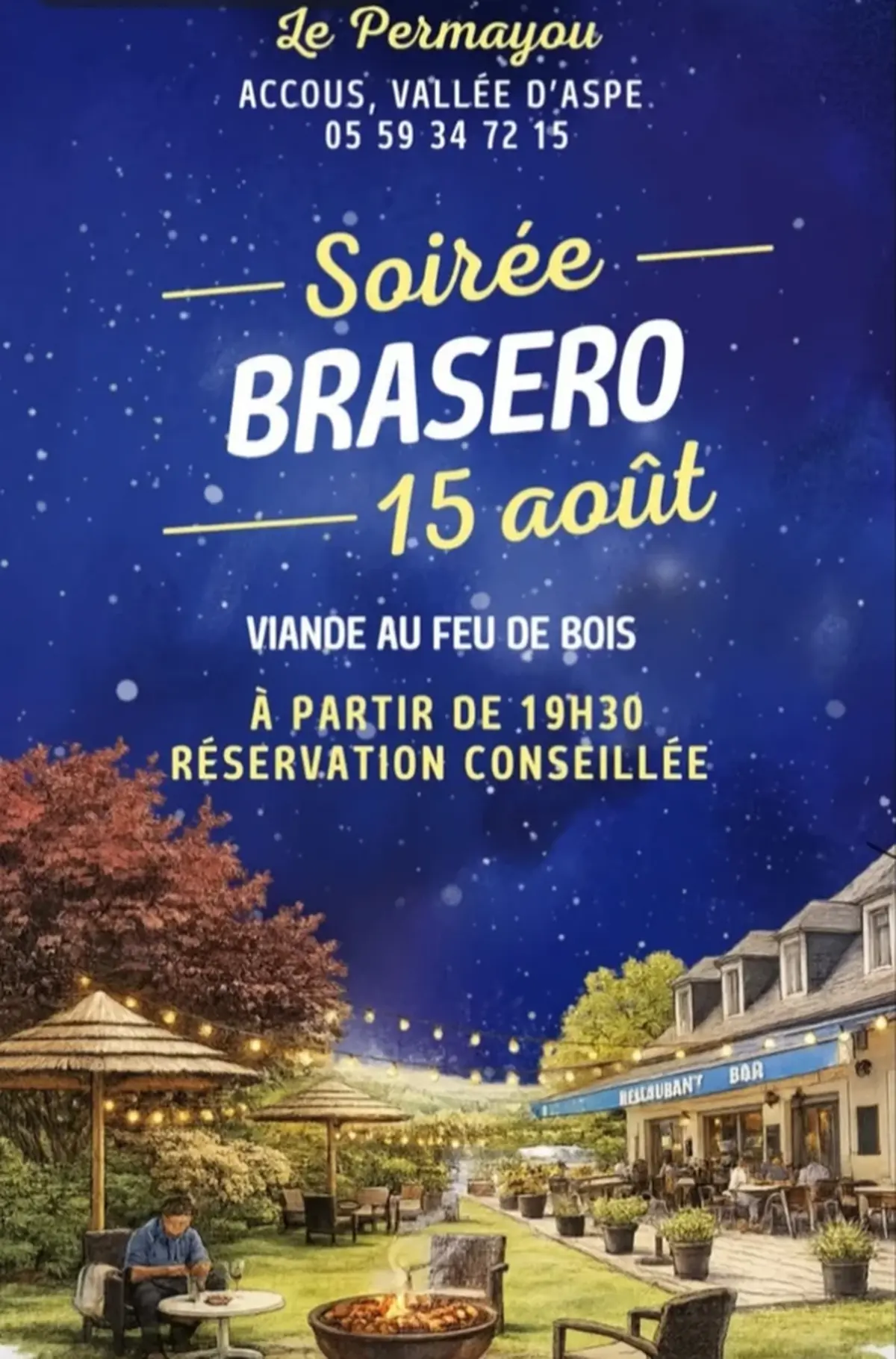 Soirée brasero