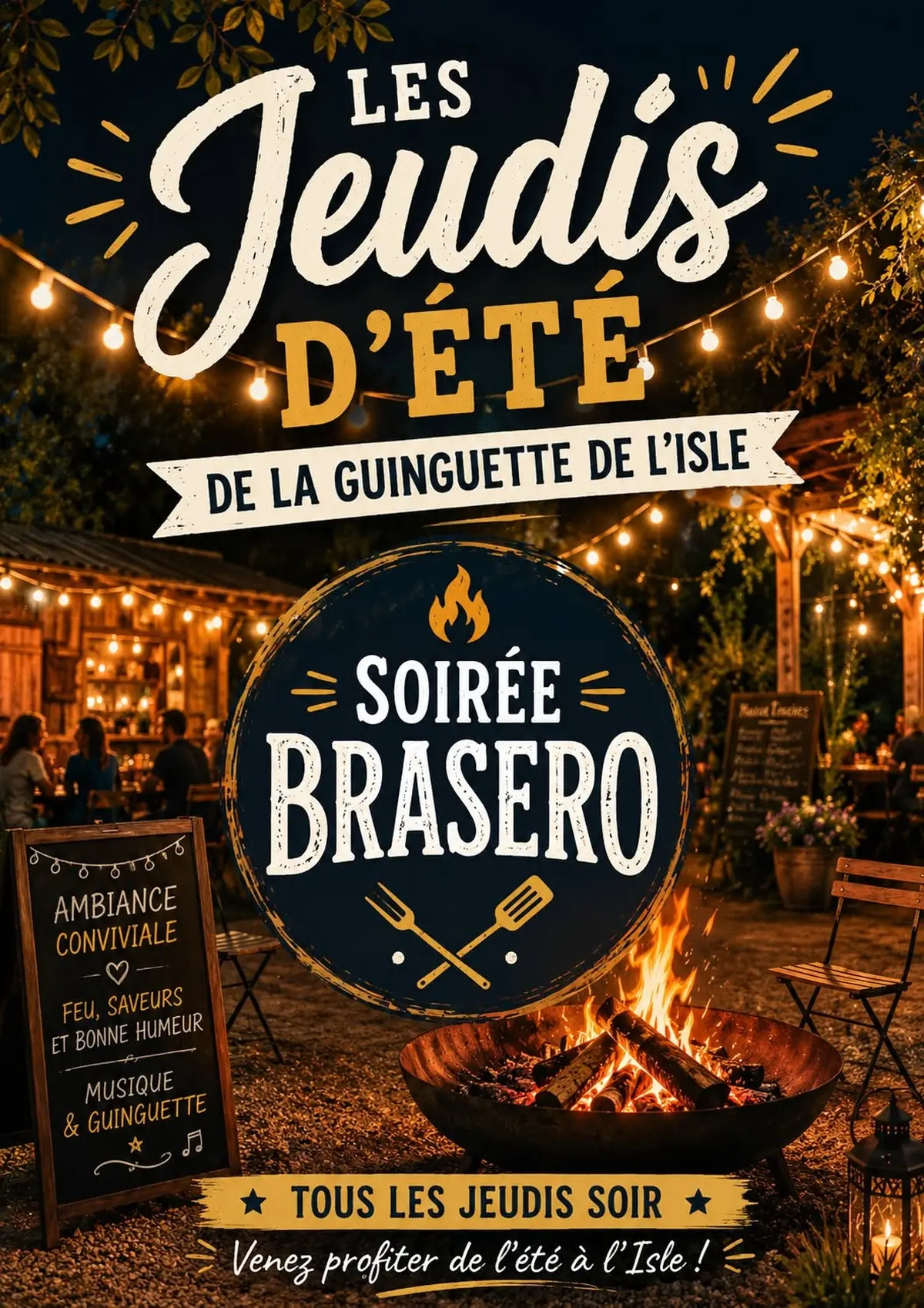 Soirée brasero