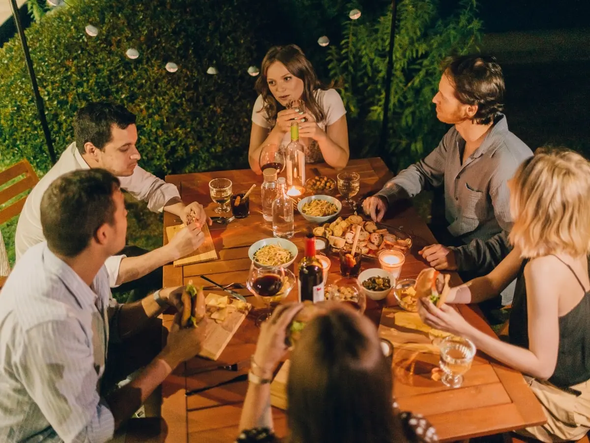 Soirée Brasero Des Demoiselles
