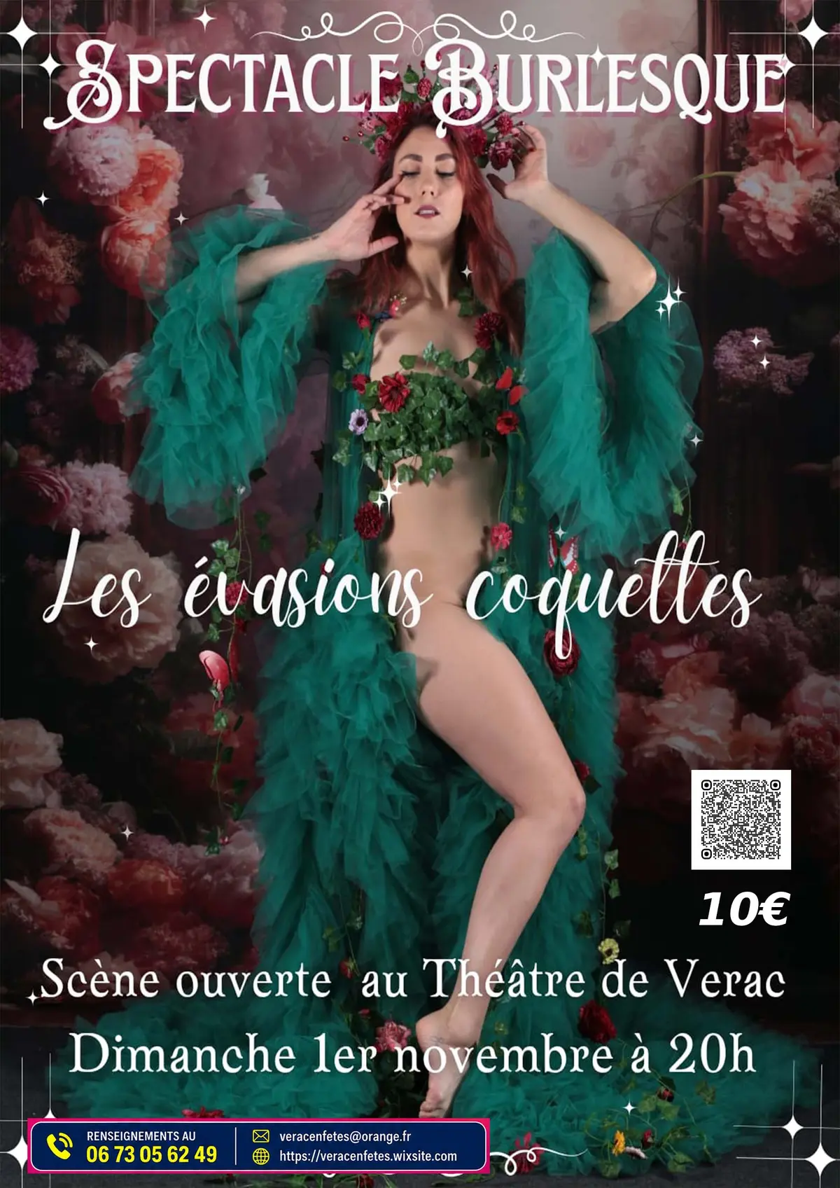soirée burlesque - Les évasions coquettes