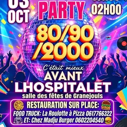 Soirée C'était mieux avant : années 80/90/2000 avec DJ ALEX