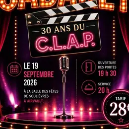 Soirée Cabaret - 30 ans du C.L.A.P