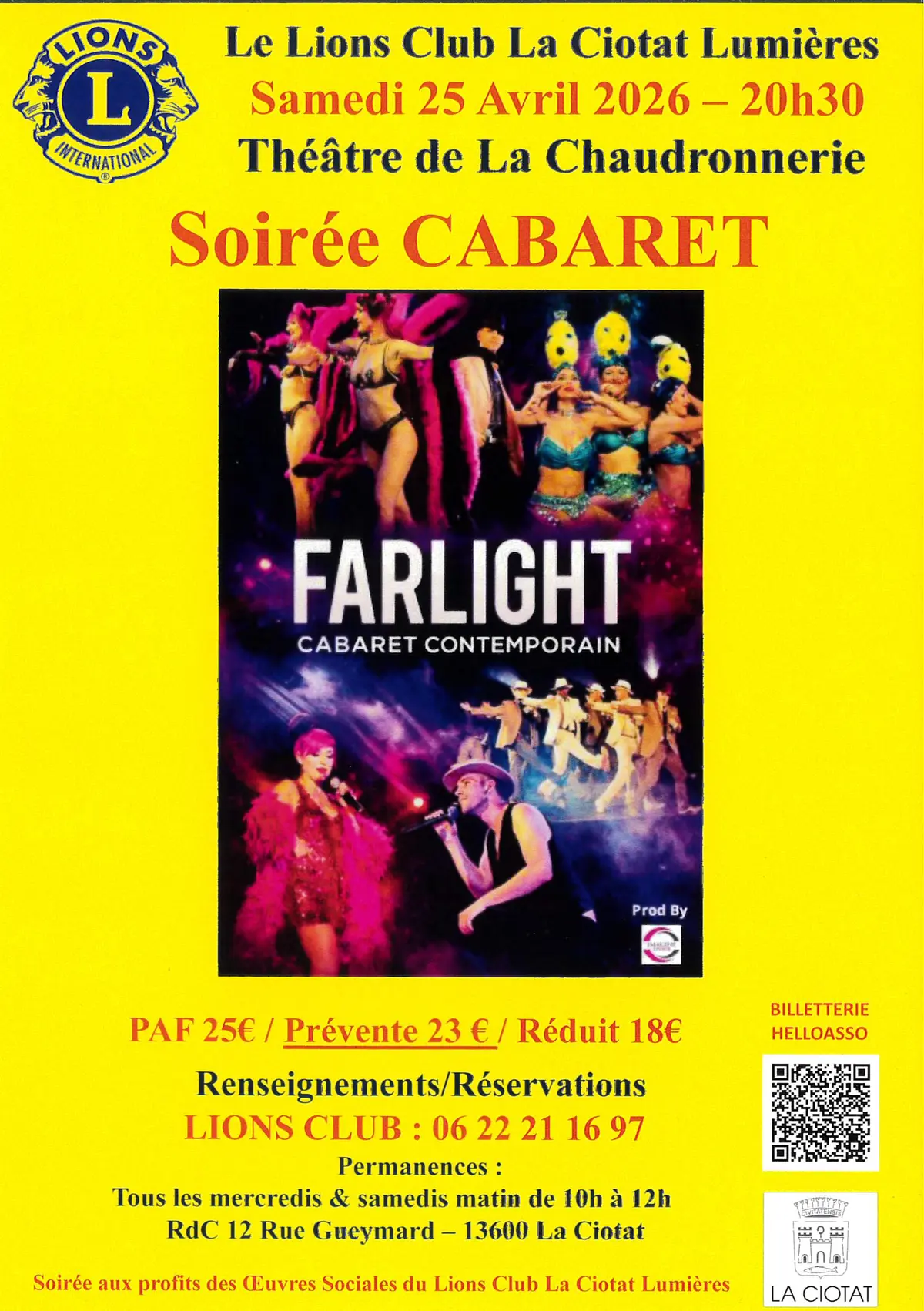 Soirée Cabaret Farlight