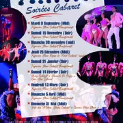 Soirée cabaret Fête des Mères- Cancan Paris Show