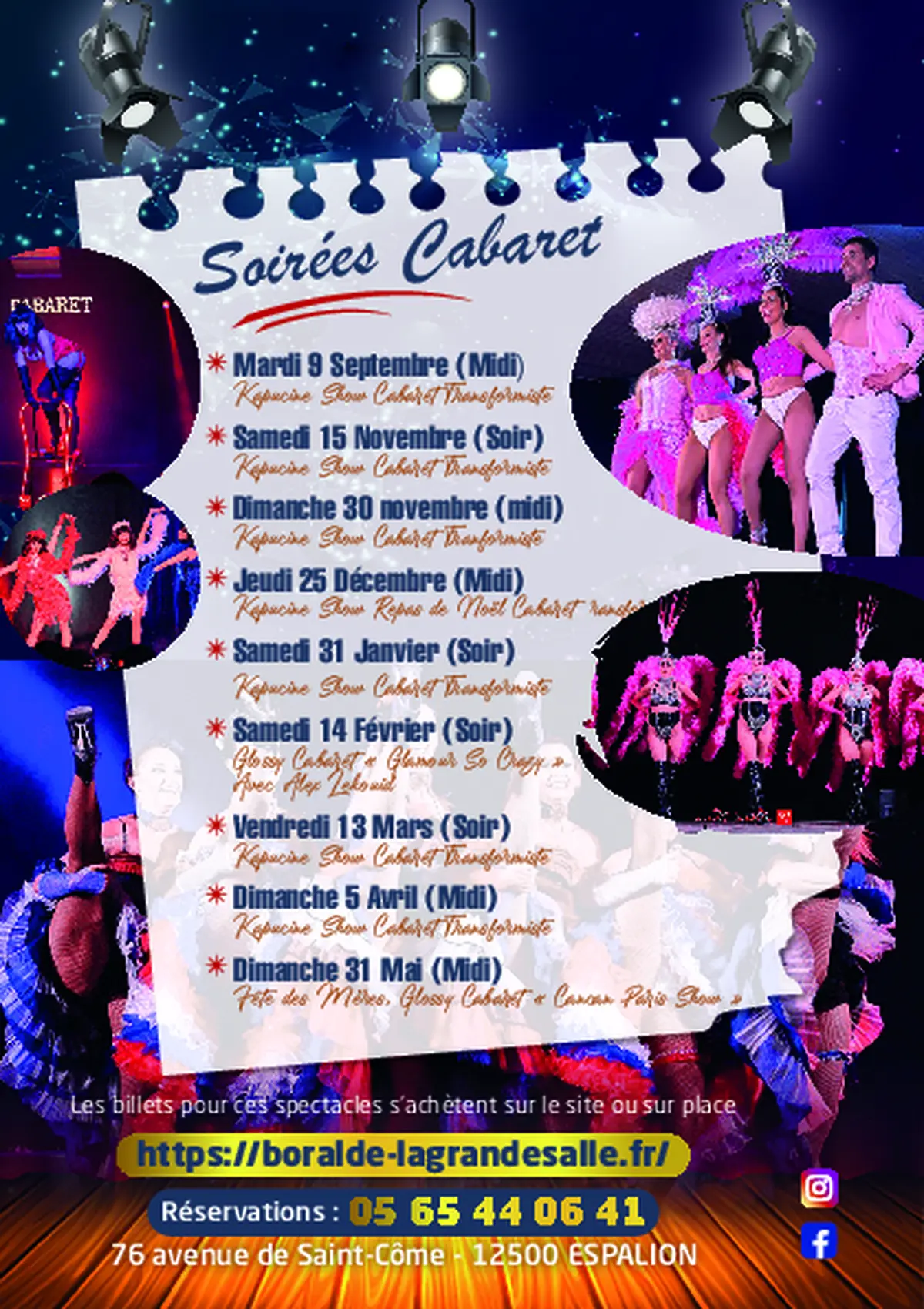 Soirée cabaret - Glamour so Crazy