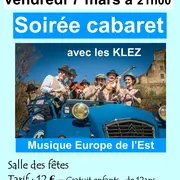 Soirée cabaret musical Les KLEZ
