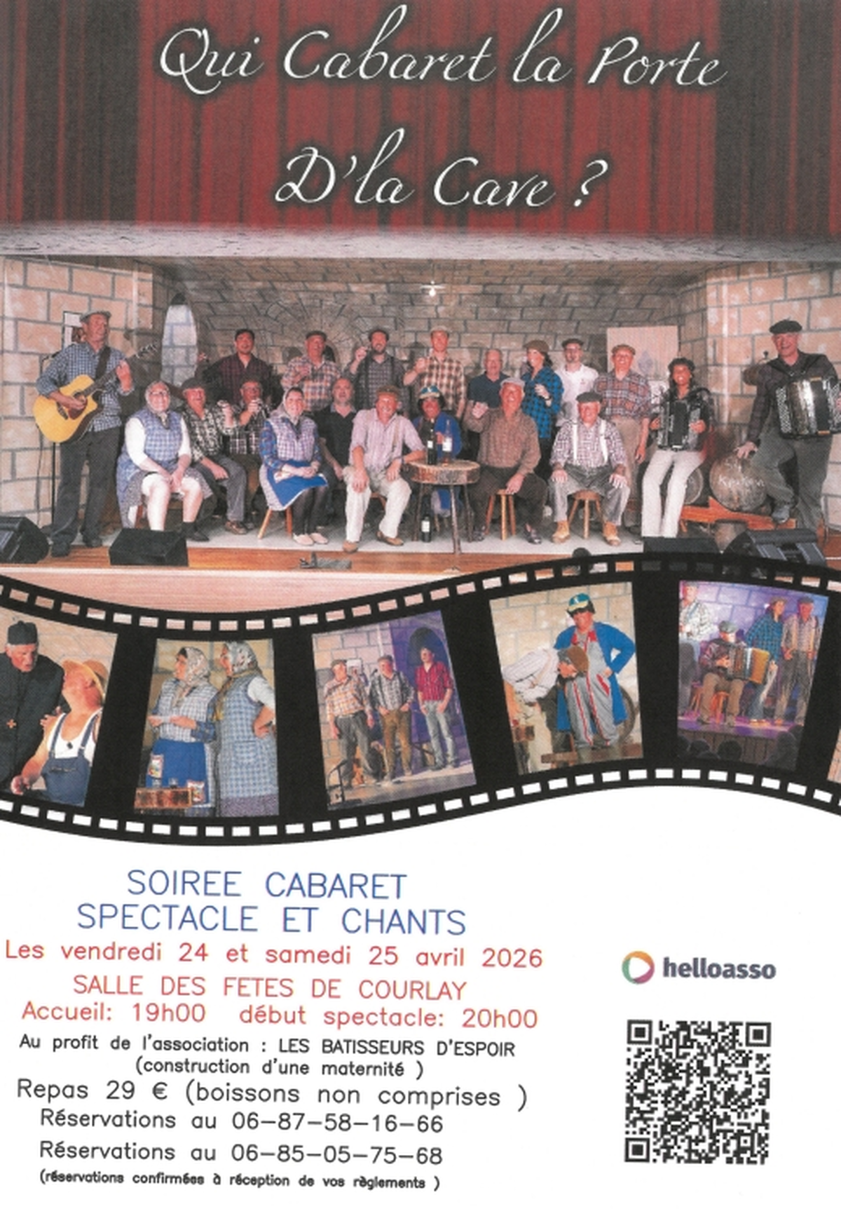 Soirée cabaret - Qui cabaret la porte d'la cave ?