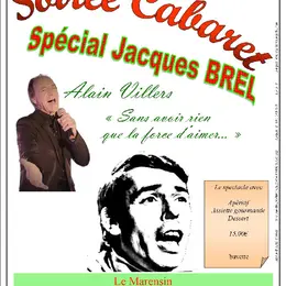 Soirée Cabaret spécial Jacques Brel