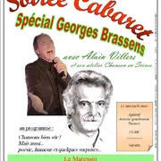 Soirée Cabaret spéciale Georges Brassens