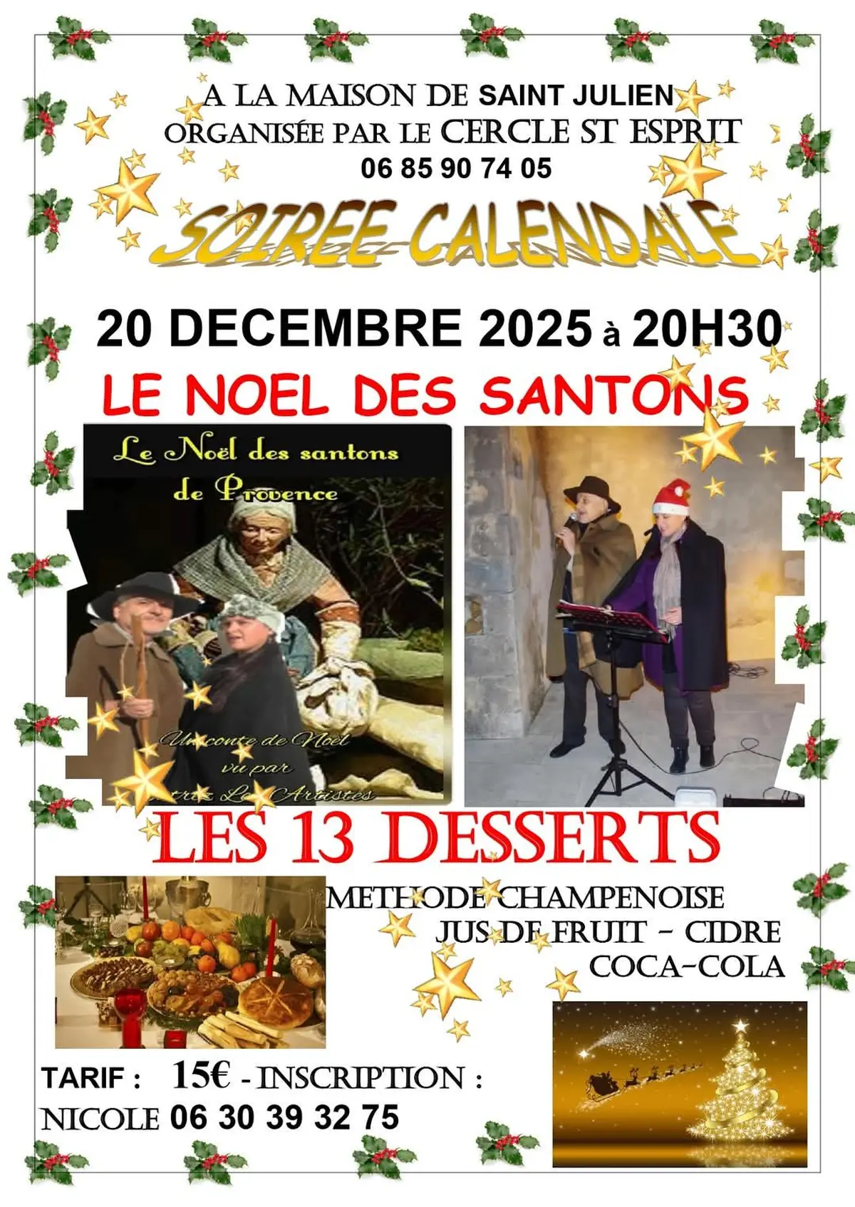 Soirée calendale