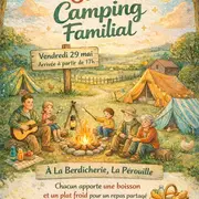 Soirée camping familial