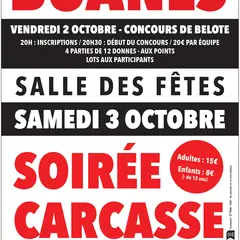 Soirée carcasses