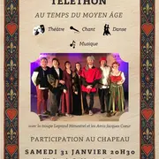 Soirée caritative Téléthon - Au temps du Moyen-Âge