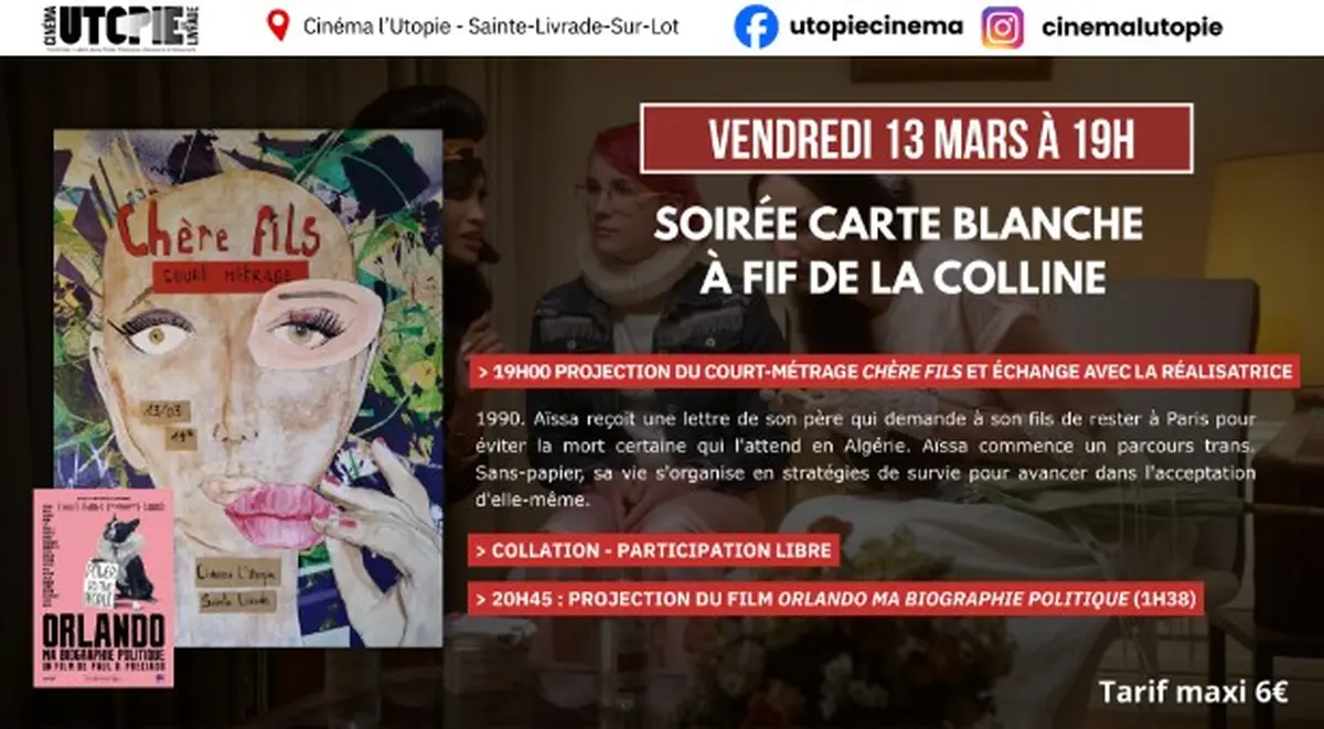 Soirée carte blanche à l’artiste Fif de la Colline