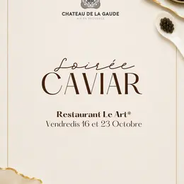 Soirée Caviar au Château de la Gaude