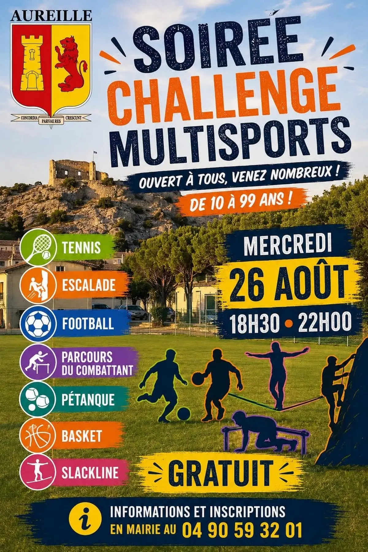 Soirée challenge multisports
