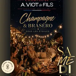 Soirée Champagne &amp; brasero sous les étoiles