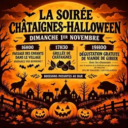 Soirée Châtaignes-Halloween