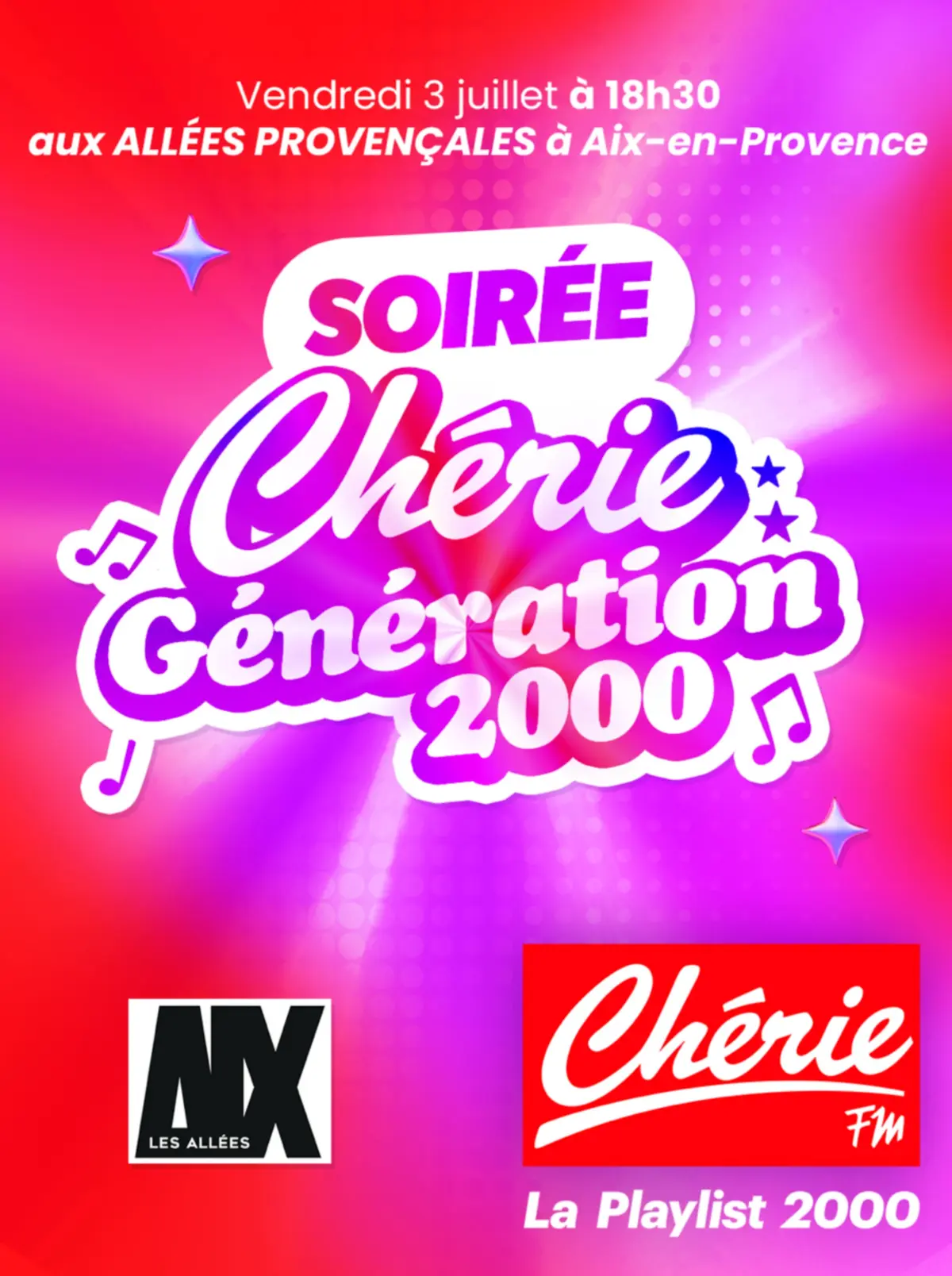 Soirée Chérie FM
